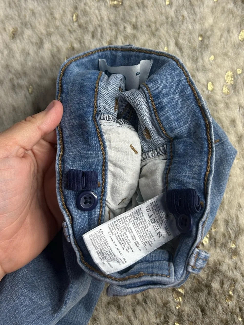 5 for $25🔥Old Navy‎ Karate Skinny Adjustable Waist Jeans 3T